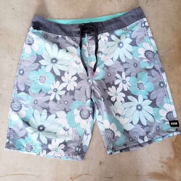 floral print board shorts swim trunks - Picture 3 of 7